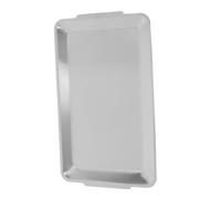 CLISPEED Plateau Alimentaire Acier Inoxydable à Température pour Barbecue Fondue Apéritifs Plat pour Usage Intérieur Extérieur