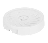 CLISPEED Plateau Mobile Rond pour Plantes avec roulettes en Abs, Support Stable Bac de Drainage, pour Pots de Fleurs en Extérieur et Intérieur