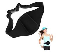 CLISPEED Pochette de Ceinture pour Microphone Ajustable Néoprène Sac de Transport Multifonction pour Instructeurs de Fitness et Activités Théâtrales Stockage Pratique et Sécurisé des
