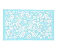 CLISPEED Pochoir Moule pour Décoration D'objets en Bois pour Pâte Polymère 1 Feuille en Polyester pour Accessoires de Fête et Activités Garçon et Filles