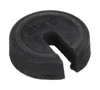 CLISPEED Poids D'équilibrage en Fer 0,5 Kg pour Traction Orthopédique Contrepoids à Fente pour Balances Industrielles et Balances de Commerce Poids D'étalonnage Précis pour Médical