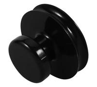 CLISPEED Poignée à Ventouse Portable en Caoutchouc Noir pour Bol Chantant Tibétain, Absorption Forte et Pratique, Adaptée pour Lever la Main Poids Jusqu'à 20kg