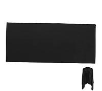 CLISPEED Poncho Pour Allaitement Couverture D'allaitement Noir Pour Maman Châle De Sécurité Bouton Multi-usage En Tissu Sûr Odeur Adapté à L'allaitement Et à La Poussette Ensemble Pratique