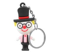 CLISPEED Porte-clés Clown Petit Pendentif Décoration Cartable Léger Résistant Mode Trousseau Clés