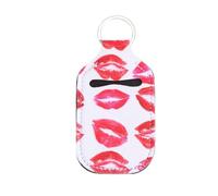 CLISPEED Porte-clés en Néoprène pour Flacon 30ml, Lot de 5 Set de Set de Pièces, Support Pratique pour Mains et Autres Liquides, Attaches Poussette et Paquet à Dos