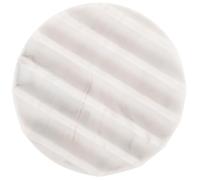 CLISPEED Porte-Savon Rond sans Perçage pour Salle de Bain Évier Cuisine Égouttoir Silicone avec Décor Marbre Design Élégant et Fonctionnel pour Savon Barre