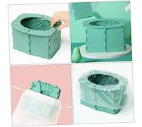 CLISPEED Pot De Voyage Pliable Pour Garçon Fille Toilette Apprentissage Portable Siège De Toilette Pliable Pour Maison Et Voyages