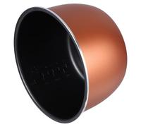 CLISPEED Pot intérieur pour autocuiseur électrique de 5 L - Revêtement de rechange en alliage d'aluminium anti-adhésif - Design de chauffage rapide pour cuiseur à riz - Convient pour le riz et les