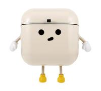 CLISPEED Poubelle Murale Suspendue 9L Couvercle Étanche Bac à Compost Pratique en Plastique Crème Poubelle Cuisine Compacte pour Tri et Recyclage la Cuisine et Salle de Bain