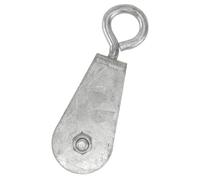 CLISPEED Poulie de Levage en Acier 80kg Roulement, Stable et Silencieuse, Détachable, pour Câble et Palans de Nombreuses Occasions