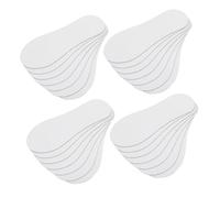 CLISPEED Présentoirs pour Chaussettes en Carton Blanc 100 Pcs, Inserts Maintien Forme 22x9 Cm, Accessoires Présentation, Organisation Transport Pliable, Usage Professionnel et Voyage