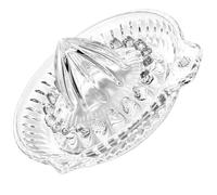 CLISPEED Presse-Agrumes Manuel en Verre Presse-Citron Portable Outil Compact pour Jus d'Orange et Fruits Frais Facile à Utiliser la Cuisine Maison Extraction Rapide Effort