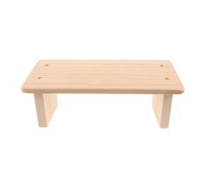 CLISPEED Prie-Dieu en Bois Portable Protection Confort Genoux, Banc Compact Style Église pour Contemplation et Prières Communautaires