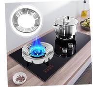CLISPEED Protection Vent pour Cuisinière Gaz Support de Wok Chaleur et Accessoire Économique pour Cuisson Sécurisée