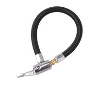 CLISPEED Rallonge Flexible pour Gonfleur de Pneus Adaptateur de Tuyau Air Verrouillable Compatible Voiture Extension de Valve sans Fuite