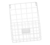 CLISPEED Range Murale Fil Métallique pour Magazines et Porte-Revue Robuste et Décoratif Étagère Murale de Rangement pour Bureau et Maison Support Suspendu Pratique et Stable