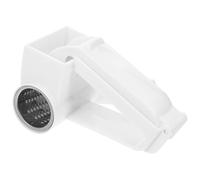 CLISPEED Râpe à Fromage Cuisine Manuelle en Acier Inoxydable Blanc Fonction Protection des Doigts, Conçue pour Fromage et Chocolat en Pâtisserie