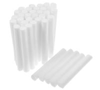 CLISPEED Recharges Pratiques pour Marqueurs de Peinture Blanc 100 Pièces Noyau en Coton et Structure en Pvc, Faciles à Utiliser pour Travaux Créatifs et Loisirs