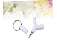 CLISPEED Répartiteur Casque Jack Y pour Écouteurs Filaires Adaptateur Audio Stéréo Double Sortie Compatible avec Plusieurs Appareils Numériques