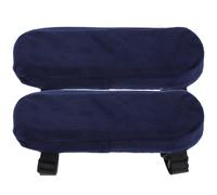 CLISPEED Repose-coude Ergonomique en Mousse à Mémoire 2 Pièces pour Fauteuil Gamer, Coussin Doux et Respirant en Peluche pour Accoudoirs de Chaise de Bureau et Sièges d'avion