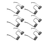 CLISPEED Ressorts de tension de rechange - Compatibilité précise pour acier inoxydable - 6 pièces - Design de remplacement rapide - Ciseaux pour poils d'animaux et moutons - Toilettage et coupe de