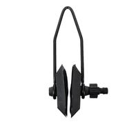 CLISPEED Rince-Moteur pour Bateau Chasse d'eau Rectangulaire en Plastique et Acier Noir, Nettoyant pour Système de Refroidissement Hors-Bord et Prévention des Obstructions