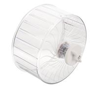CLISPEED Roue de Course Silencieuse pour Hamster Jouet en à Double Roulement Accessoires pour Petits Animaux Grosse Roue pour Chinchilla et Souris pour Cages