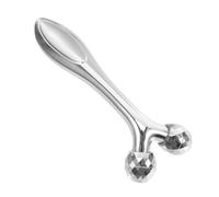 CLISPEED Rouleau Facial Anti-âge Argenté Compact Microcourant Massage Visage Raffermissant Éclat Soin Peau Quotidienne