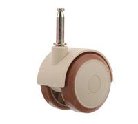 CLISPEED Roulettes Universelles en Caoutchouc Pivotantes avec Frein Mini Roulettes Silencieuses 28 MM pour Lit Bébé Roue de Rechange Multifonction pour Meubles et Usage Domestique