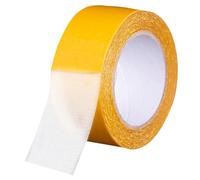 CLISPEED Ruban Adhésif Double Face Tissu 5 CM X 10 M Adhérence Forte pour Tapis et Décoration Murale Ruban Auto-Adhésif Fin et Invisible Usage Maison et Mariage Rouleau Simple