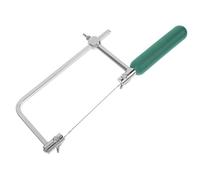 CLISPEED Scie à Main Forme U Mini Scie à Chantourner Portable pour Bijoux Bricolage avec Poignée Ergonomique Outil Coupe Artisanal Polyvalent pour Travail Du