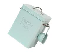 CLISPEED Seau de Rangement Hermétique pour Nourriture Animale et Lessive avec Cuillère Suspendue Contenant pour Cuisine et Maison Protection Humidité et Insectes Style Vert