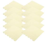 CLISPEED Serviettes en Papier Serviettes Jetables Élégantes et Douces Lot de 20 Bord Ondulé pour Dîner et Fêtes pour Cocktail et Réunion