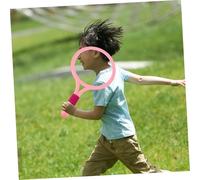 CLISPEED Set Badminton Junior pour Garçon Fille avec Tennis Roses Balles et Volants Jeu Intérieur Extérieur pour Fille Garçon Interaction Parent