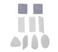 CLISPEED Set de Gommes Malléables Blanches pour Artistes et Étudiants, Gomme pour Dessin Design Portable et Haute Puissance de Nettoyage, pour Cours d'art et Examens