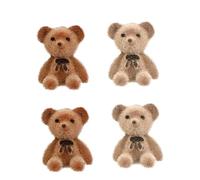 CLISPEED Set de Mini Accessoires DIY pour Sac Forme Dourson avec Nœud Décorations Mignonnes pour Customisation Personnalisée