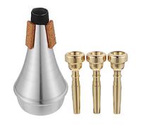 CLISPEED Set de Sourdines pour Trompette Remplacement Pratique pour Débutants et Durable Accessoires Trompette
