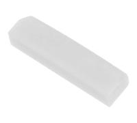 CLISPEED Sillet de Banjo en Os de Bœuf Blanc 30X6X9Mm-7Mm R400 Repose-Écrou Professionnel pour 4 Cordes Support de Manche Solide pour Réparation et Amélioration Sonore