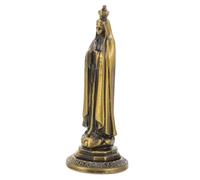 CLISPEED Statue Vierge Alliage de Zinc Vintage Décoration de Bureau Compacte pour Maison Salon Chambre et Église Ornement Religieux Polyvalent pour Cadeau de Communion