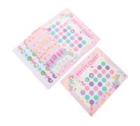 CLISPEED Sticker Apprentissage Propreté pour Garçon Fille Tableau de Récompense Réutilisable avec Autocollants pour Garçon et Fille Favorise la Routine Toilette