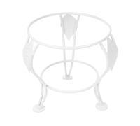 CLISPEED Support de Boule Décorative Métallique Polyvalent pour Jardin et Extérieur Base Simple et Facile à Installer pour Boules de Regard Présentoir Pratique pour Patio et Balcon