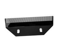 CLISPEED Support de pour Extensions de Cheveux Acrylique Support Mural Autoadhésif pour Perruques Rangement Pratique pour Salon de Coiffure Modèle Petit Noir