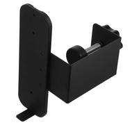 CLISPEED Support de Sonnette Antivol pour Porte sans Perçage Montage Acier Inoxydable Noir pour Sonnette Vidéo Adapté Plupart des Portes Coulissantes ou Ouvertes