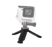 CLISPEED Support De Trépied Mobile Compact pour Appareil Photo Et Smartphone, Design Léger Portable, Base Antidérapante Stable, Usage Bureau Et Extérieur, Compatible, Couleur Noire