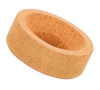 CLISPEED Support en Liège en Bois pour Flacon à Fond Rond Résistant Siège de Flasque Solide et Porte-flacon D'expérience pour Laboratoire