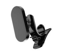 CLISPEED Support Magnétique pour Téléphone Portable de Voiture Ventouse Abs et Silicone, Design Simple et Élégant, Compatible la Plupart des Téléphones, Ne Bloque Pas la Vue