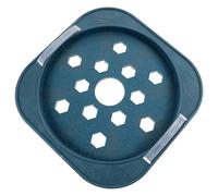 CLISPEED Support Mobile pour Bouteille de Gaz Rond Inoxydable et Plateau de Rangement et Facile à Déplacer pour Bonbonne de Gaz Butane et Barbecue
