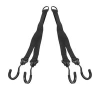 CLISPEED Support Mural de Skateboard Lot de 2, Sangle de Rangement Résistante sans Perçage, Compatible Snowboard et Skiboard, Solution de Rangement Pratique pour Garage et Maison,