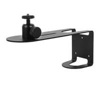 CLISPEED Support Mural Réglable pour Projecteur en Acier Laminé Pivotant à 360° Fixation Suspendue Noire Accessoire Compatible Mini-Projecteurs Installation Facile pour Usage