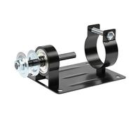 CLISPEED Support pour Perceuse Électrique Multifonction Conversion Rapide en Support de Meuleuse D’Établi Compatible Outils de Polissage et Meulage à Domicile Noir Long Fixé